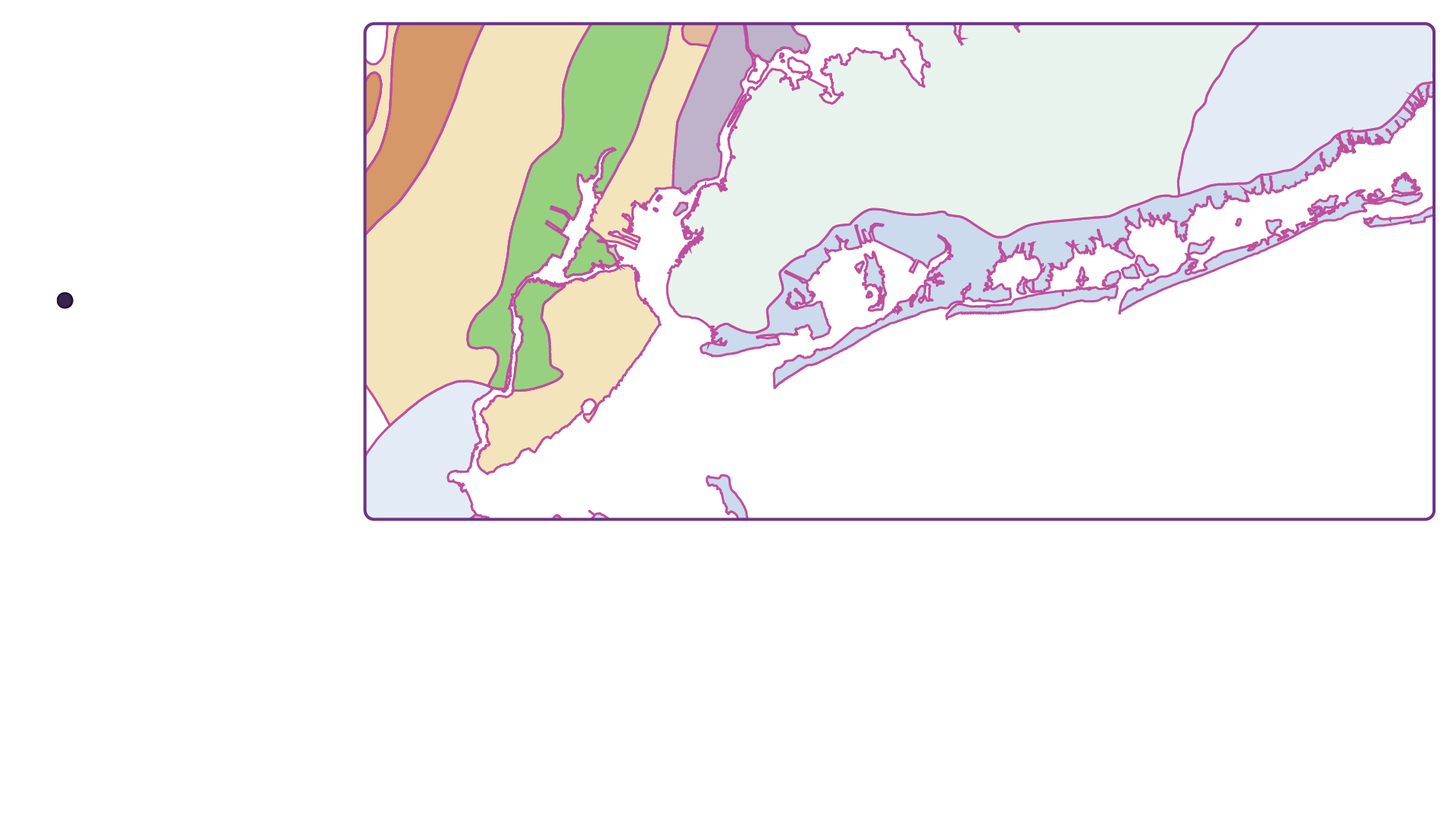 An overlay displaying the borders of level 4 eco regions is displayed, as the eco region level 4 selection is made on the left. 